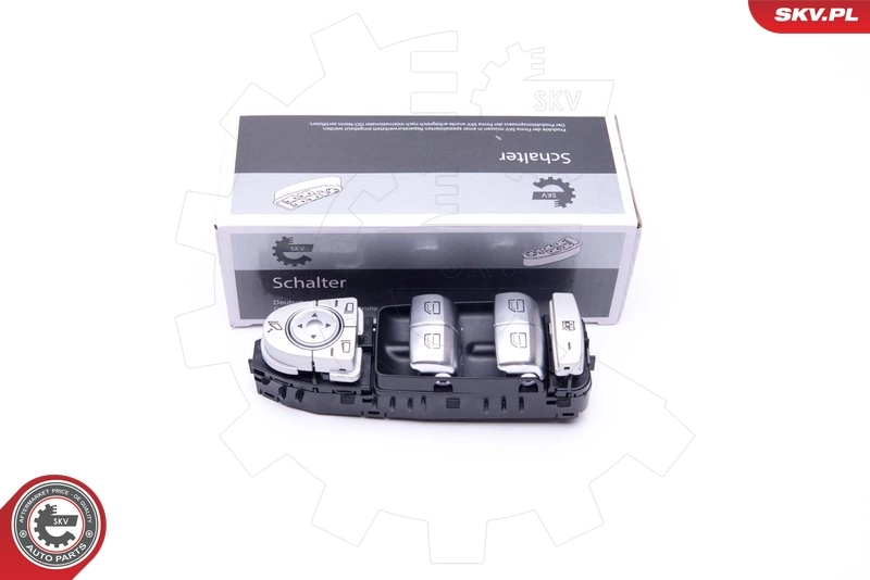 Switch, window regulator
